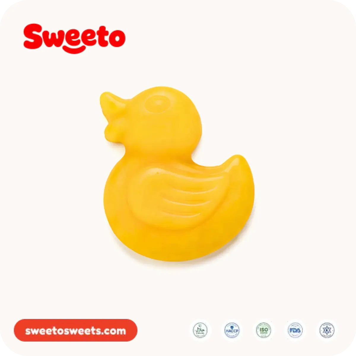 Duck gummy from Sweeto Sweets