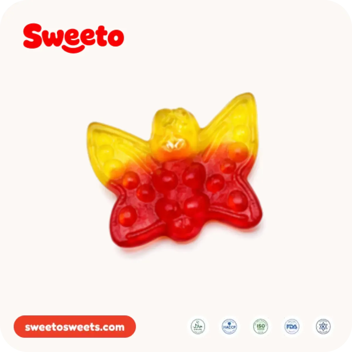 Giant butterfly gummy