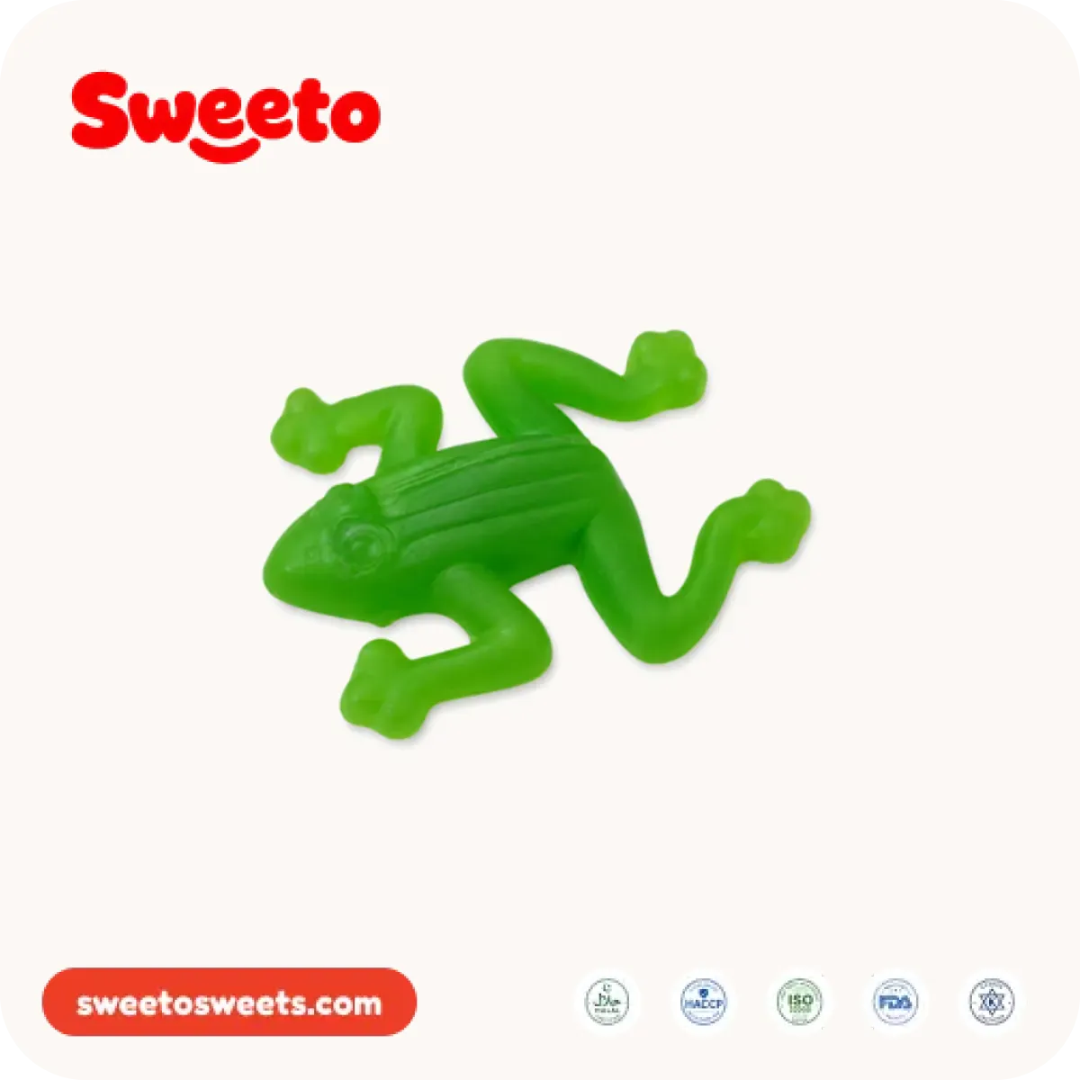 Frog gummy from Sweeto Sweets
