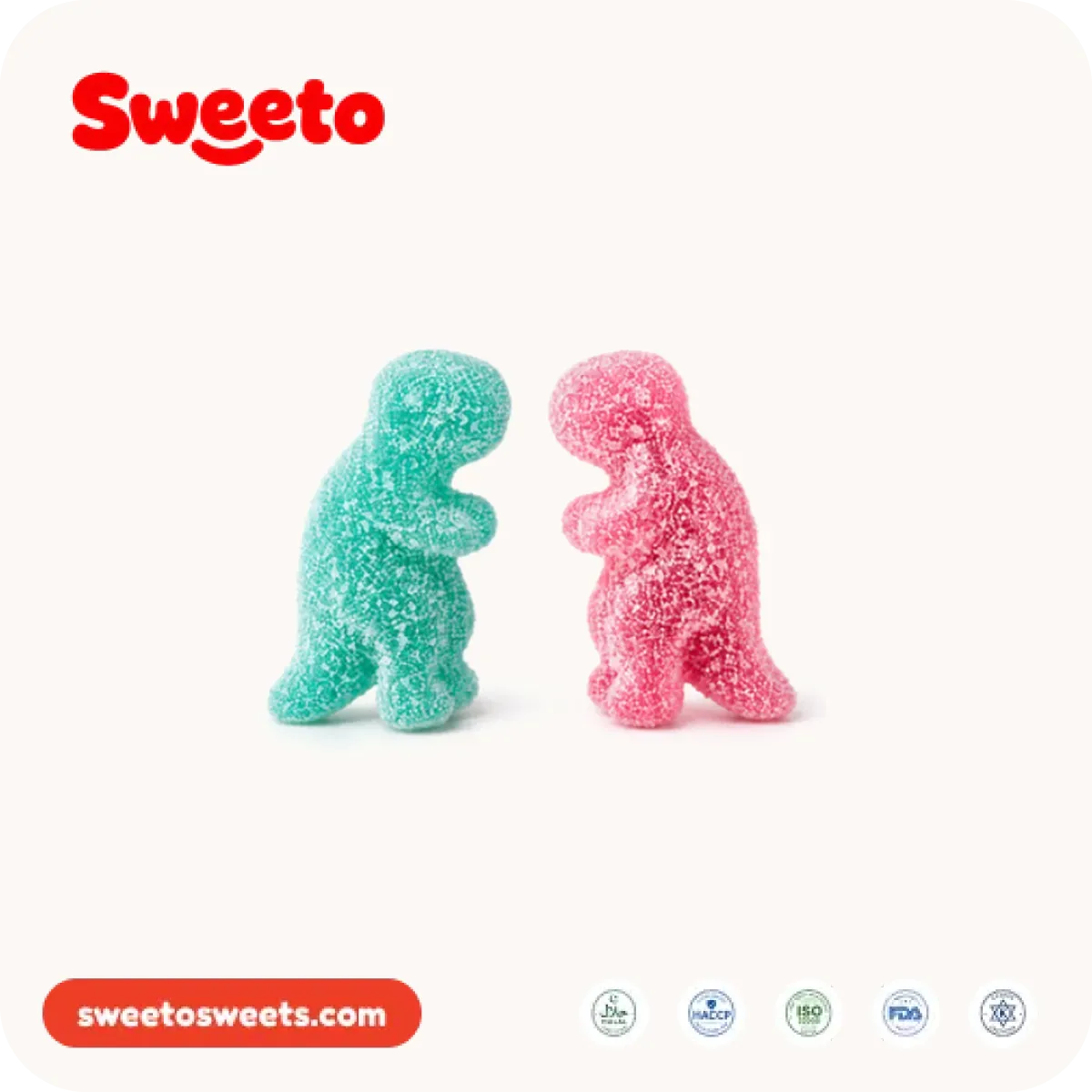 T-Rex gummies from Sweeto Sweets