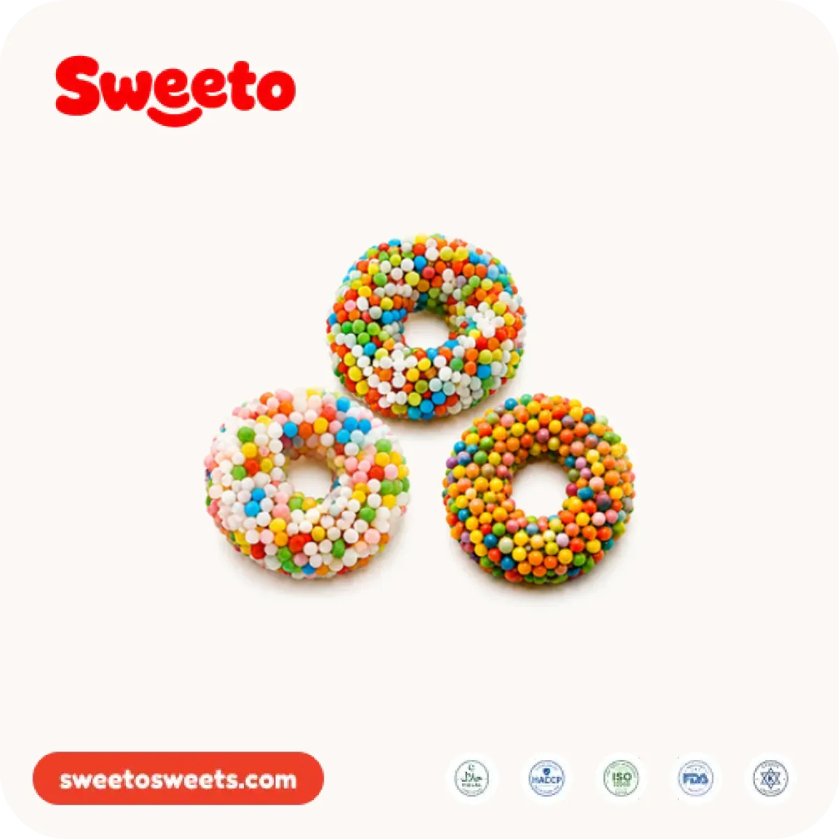 Fennel gummy rings from Sweeto Sweets