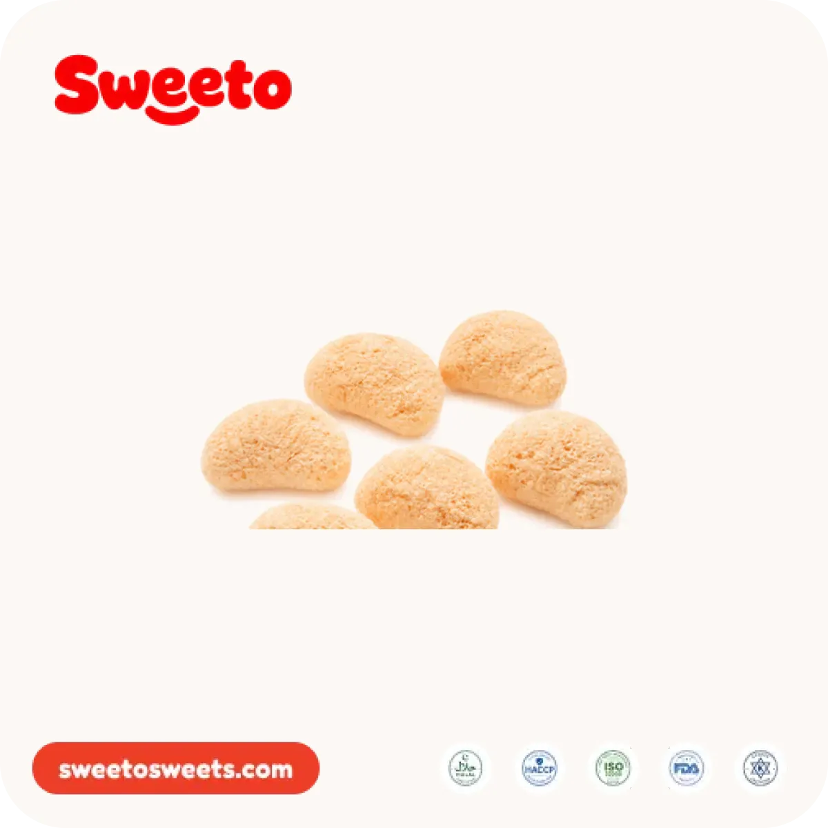 Rodajas de naranja liofilizadas de Sweeto Sweets