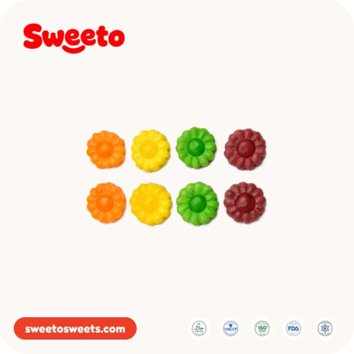 Gominolas de girasol de Sweeto Sweets