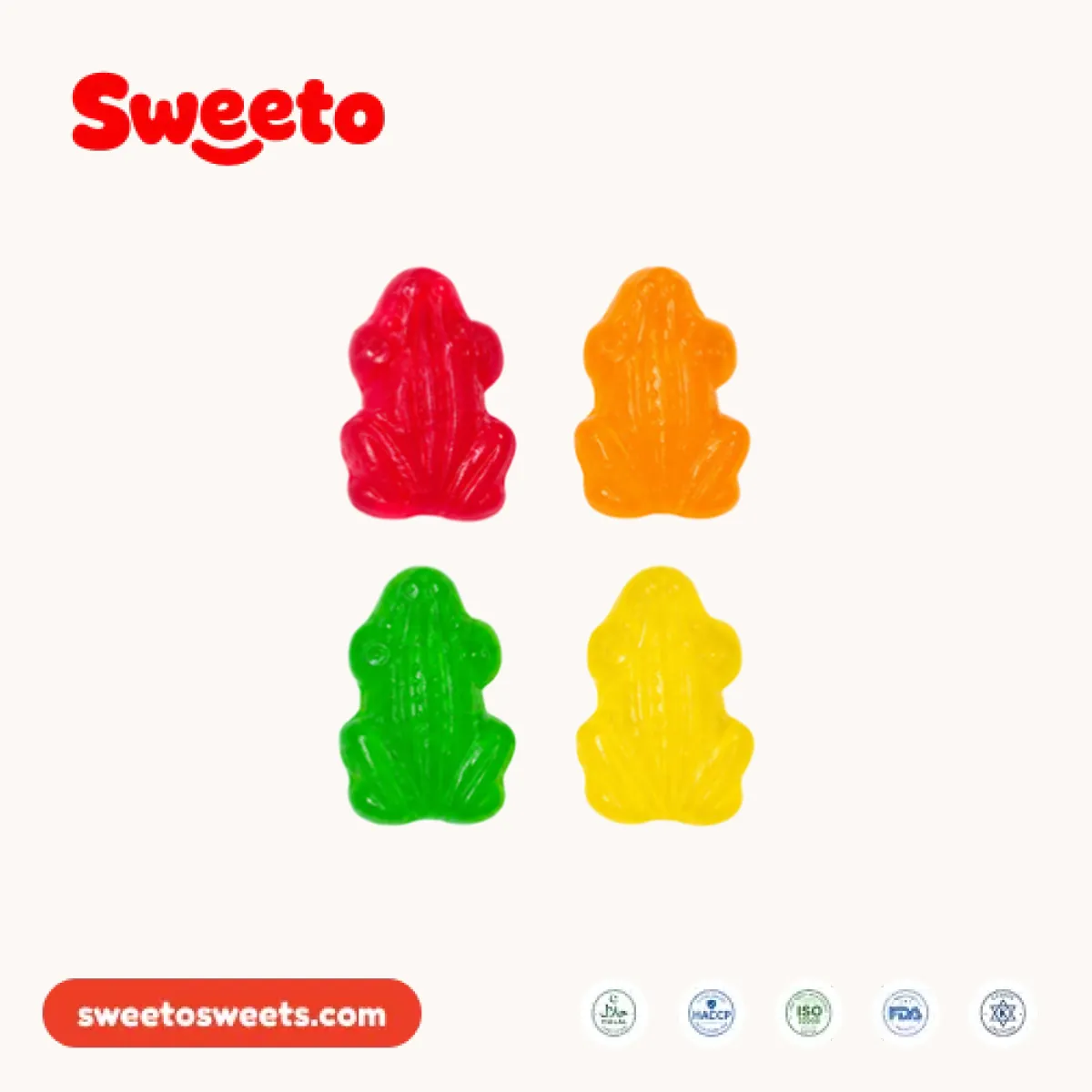Gominolas de rana de Sweeto Sweets